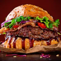 Texas BBQ Chicken Burger