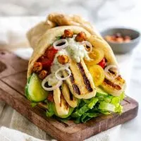 Halloumi Wrap