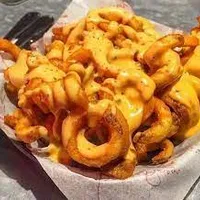 Curly Fries with Cheese