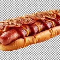 Hot Dog with Bacon