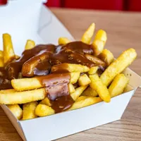 Large chips and gravy