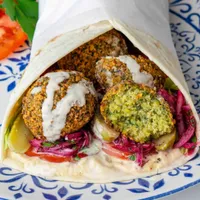 Falafel wrap